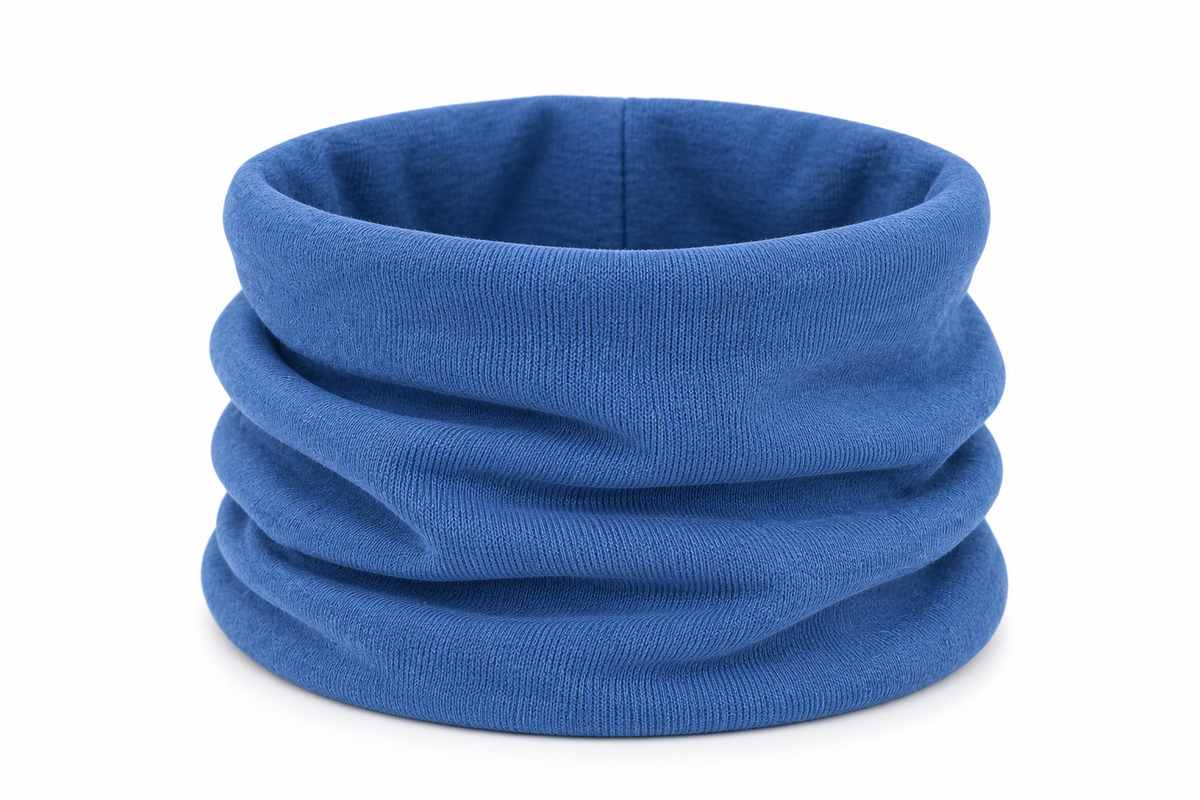 MM ORIGINAL SCARF - Farmerkék Pamut Fiú Csősál