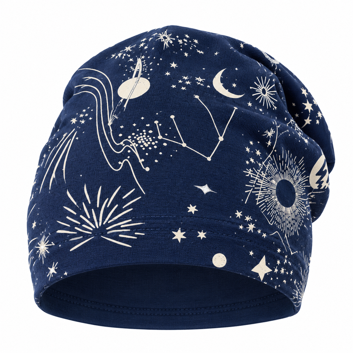 UNIVERSE - Csillag Mintás Pamut Lány Sapka
