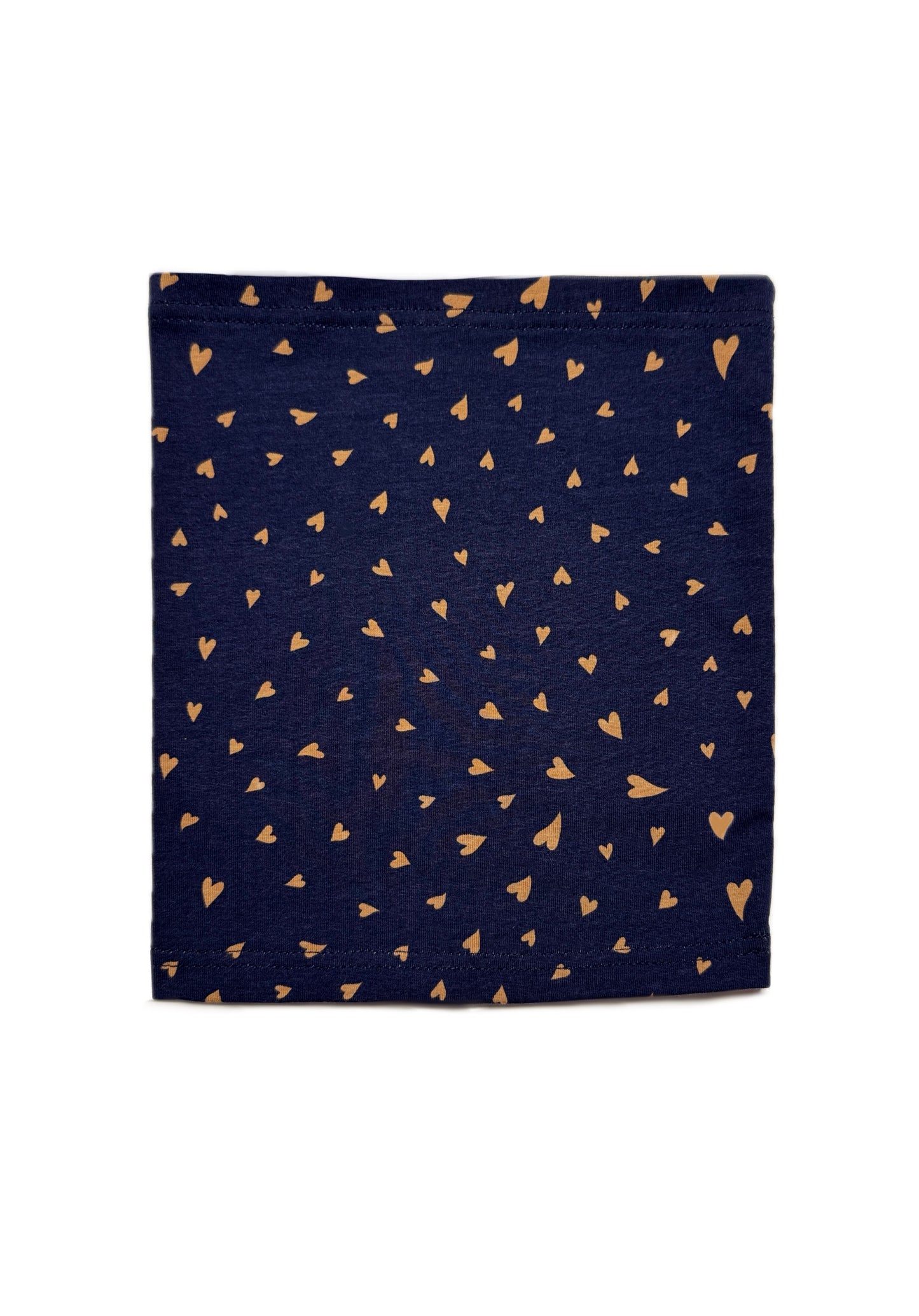 HEART FLOW SCARF - Szív Mintás Pamut Lány Csősál