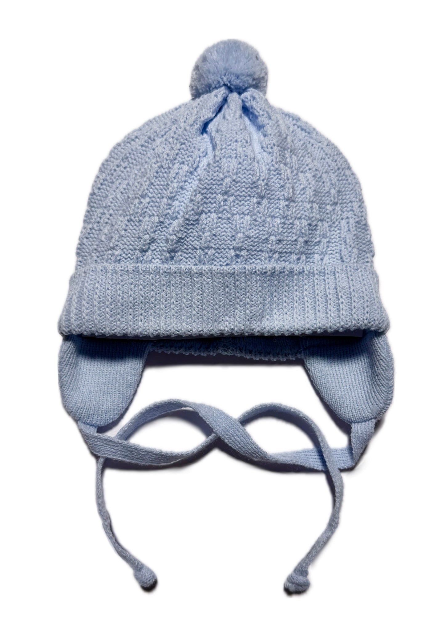 CLASSIC KNIT - Kék Kötős Fiú Kötött Sapka