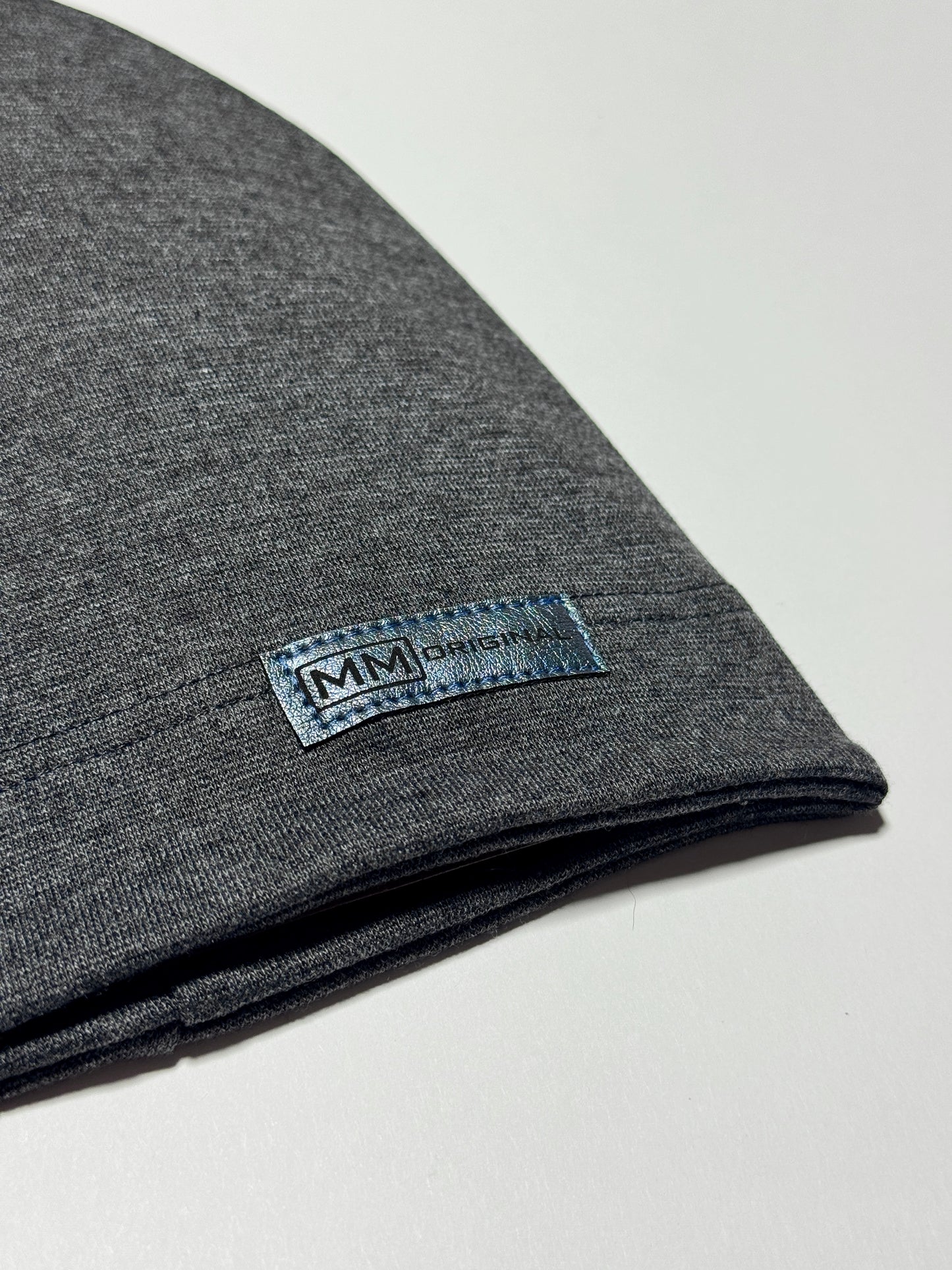 MM ORIGINAL - Sötétszürke Pamut Fiú Beanie Sapka
