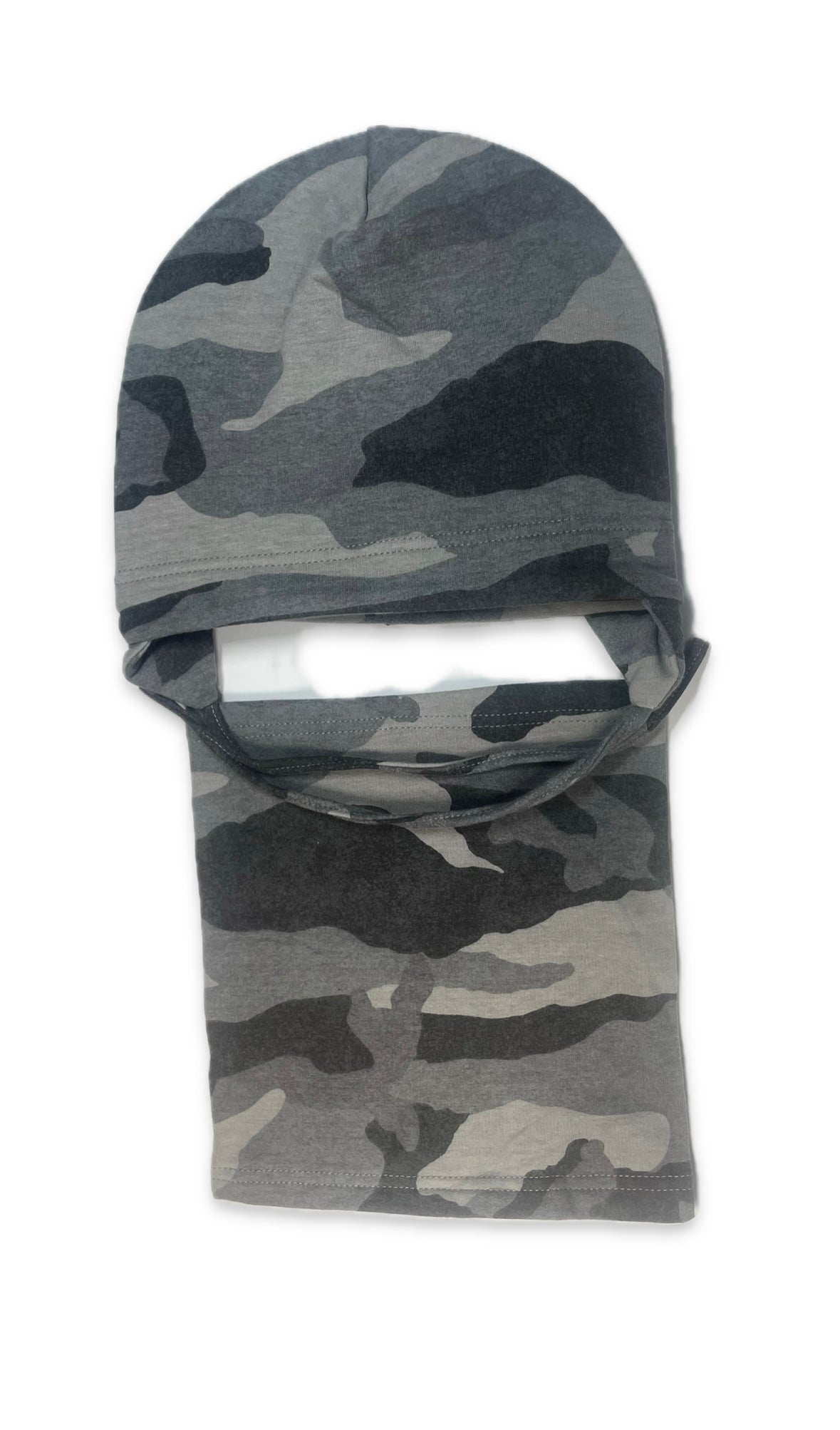 CAMOUFLAGE MINI SET - Terepmintás Pamut Kötős Fiú Sapka és Csősál Szett - Fiú Sapka - Minimanó