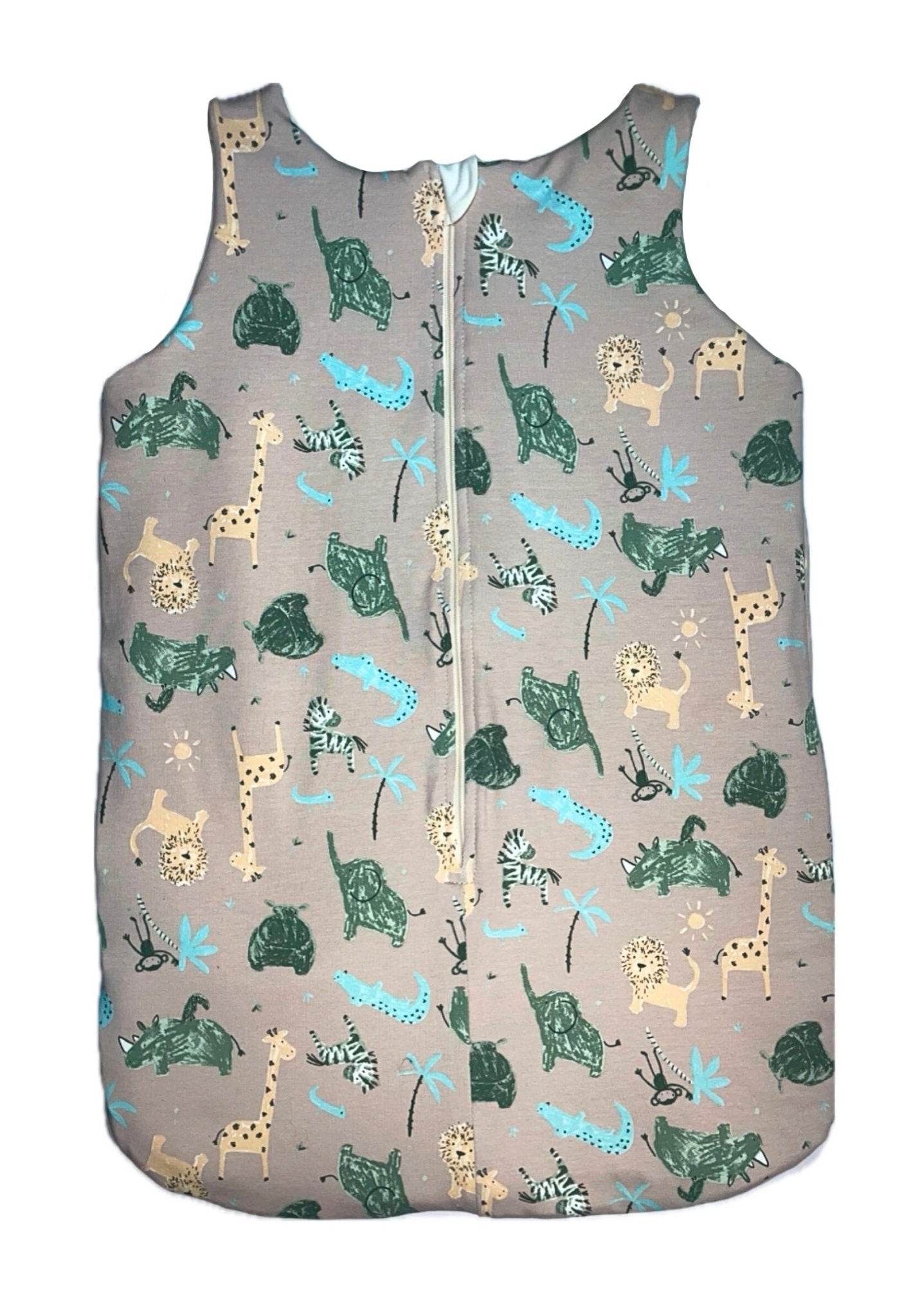 COMFORT HUG - Állatos Bézs Babazsák - Hálózsák - Minimanó