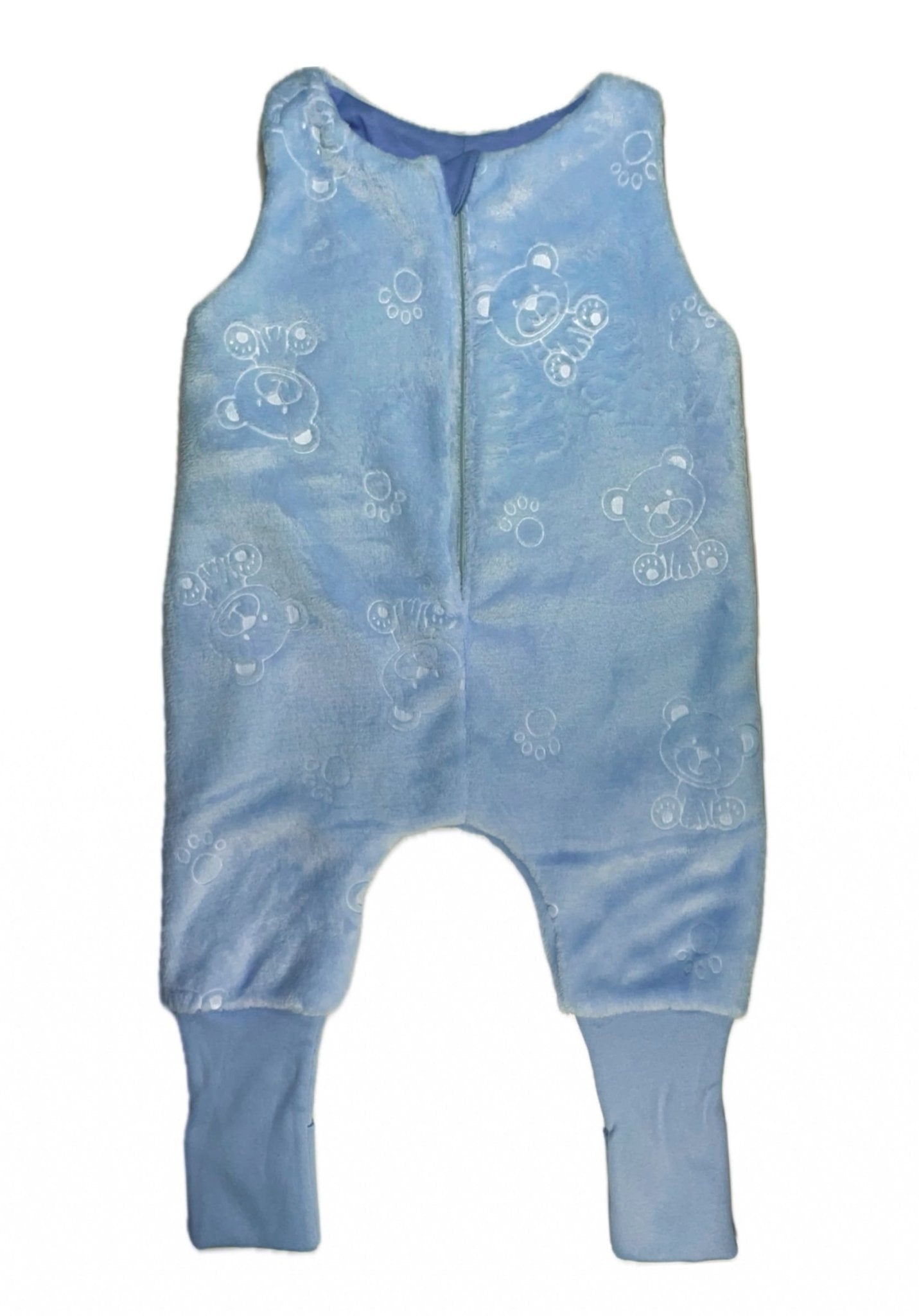 DREAMY - Wellsoft Kék Macis Kamáslis Tipegő Hálózsák - Hálózsák - Minimanó