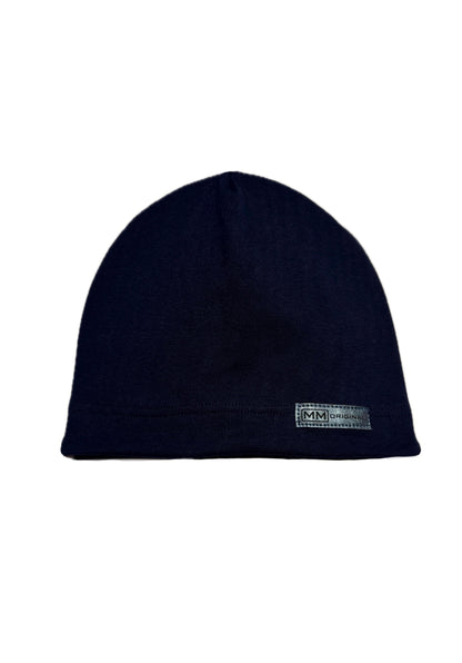 MM ORIGINAL - Sötétkék Pamut Fiú Beanie Sapka