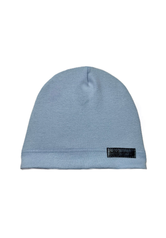 MM ORIGINAL - Világoskék Pamut Fiú Beanie Sapka
