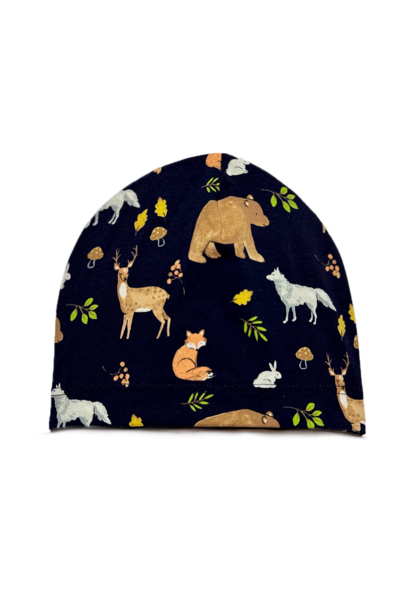 WILDERNESS - Állat Mintás Pamut Beanie Fiú Sapka