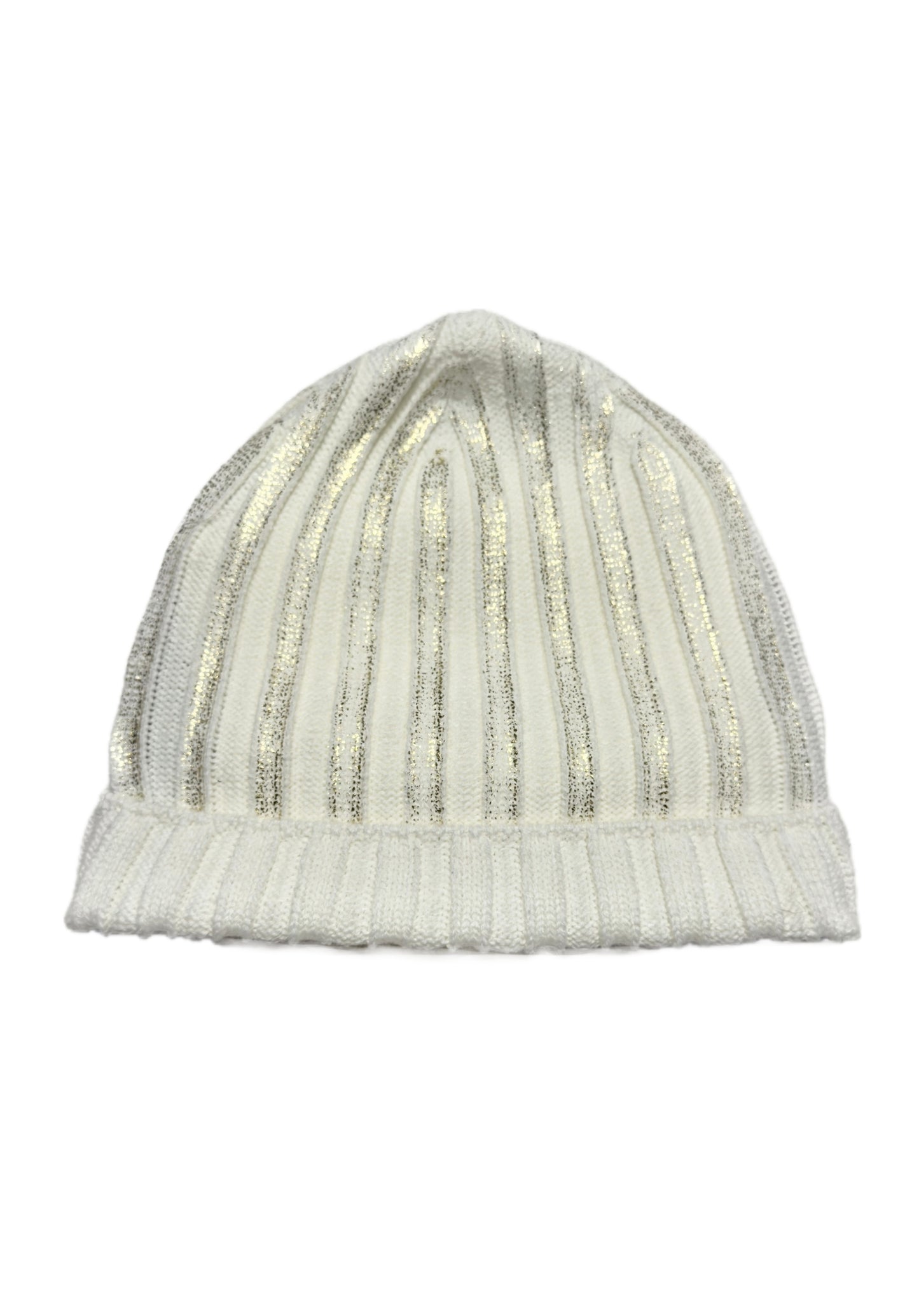 SPARKY - Ekrü Csillámos Kötött Lány Beanie Sapka