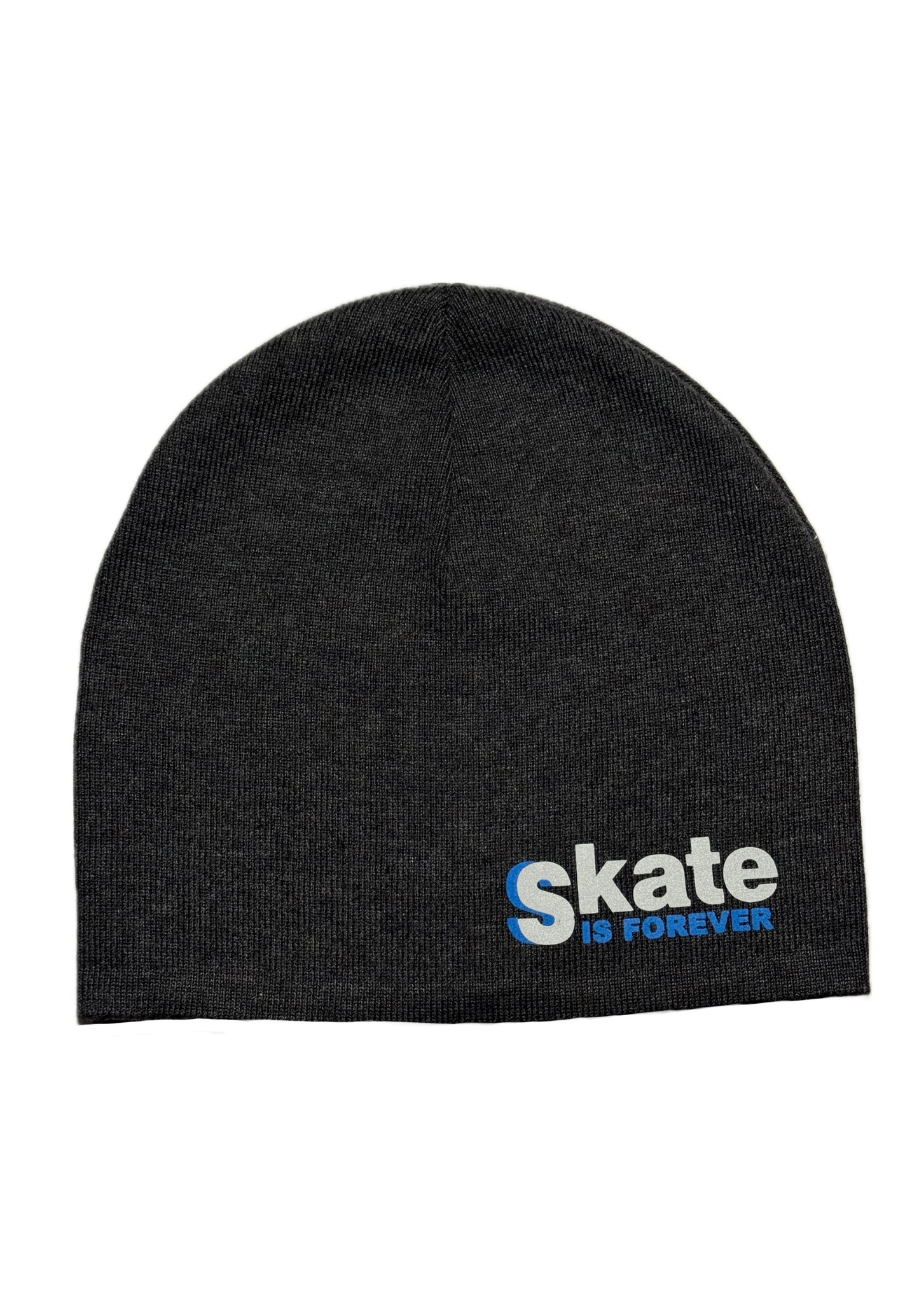 SKATE - Szürke Feliratos Fiú Kötött Beanie Sapka