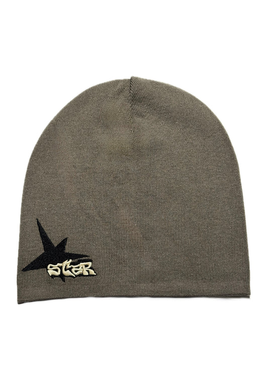 STAR - Mogyoró Csillag Mintás Fiú Kötött Beanie Sapka