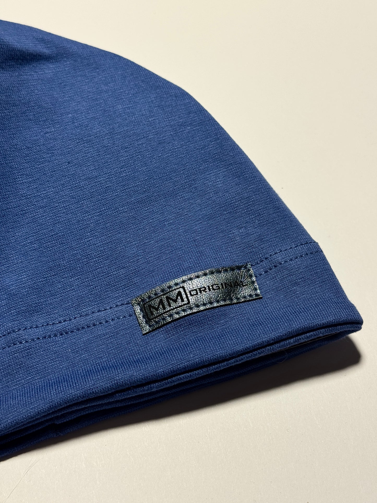 MM ORIGINAL - Királykék Pamut Fiú Beanie Sapka