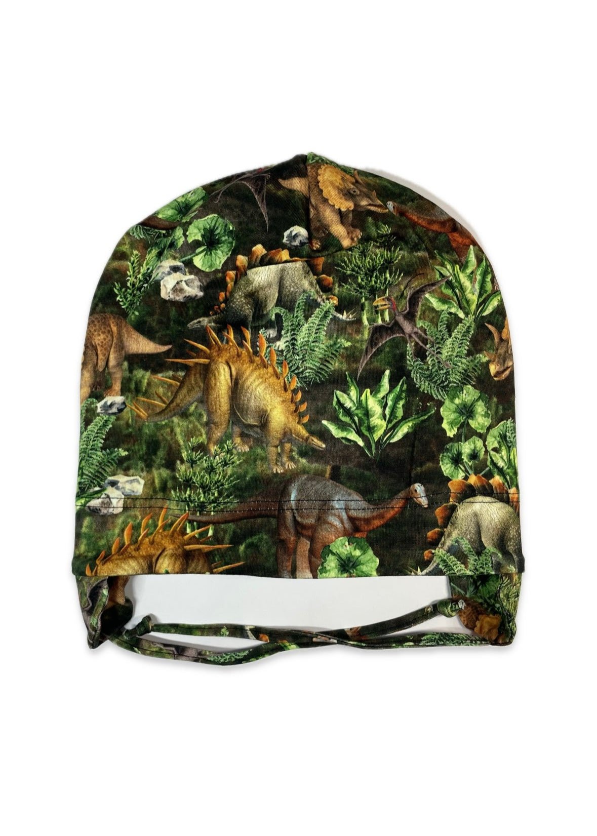 JURASSIC ADVENTURES - Dínó Mintás Pamut Kötős Fiú Sapka - Fiú Sapka - Minimanó