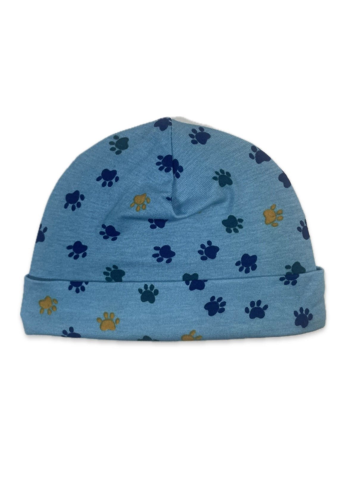 PAW PRINTS - Mancs Mintás Pamut Beanie Fiú Sapka - Fiú Sapka - Minimanó